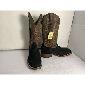Stetson Men's  River Horse Exotic Hippopotamus   Boots WESTERN COWBOY 9.5 D NEW